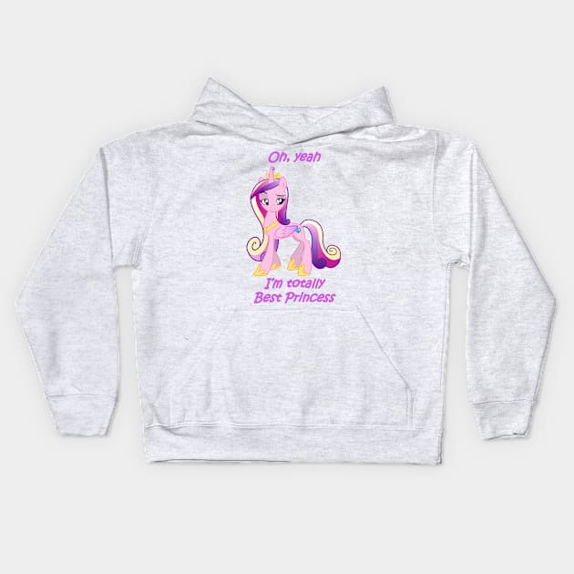 Cadance is Best Princess Kids Hoodie by ItNeedsMoreGays